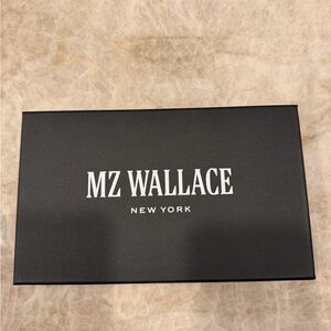 MZ Wallace Quilted Crosby Wallet in Copper Metallic